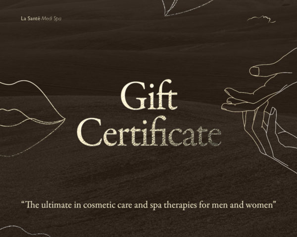 la sante gift certificate